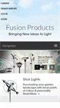 Mobile Screenshot of fusionproducts.ca